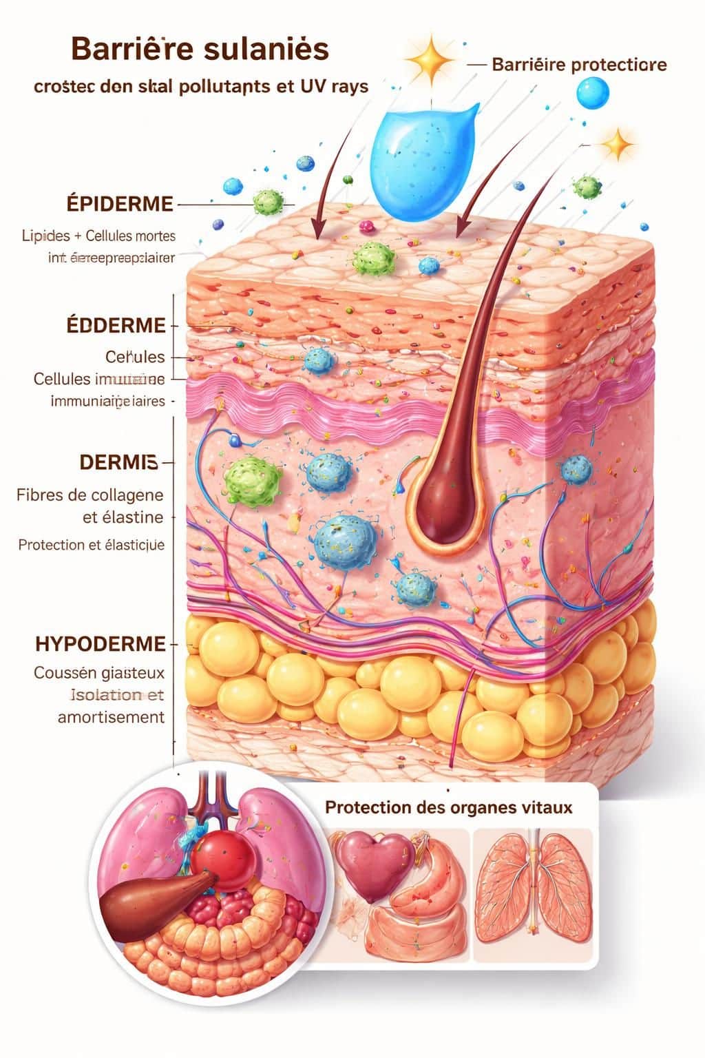 découvrez comment le corps humain protège ses organes vitaux grâce à des mécanismes naturels indispensables à notre survie et notre santé.