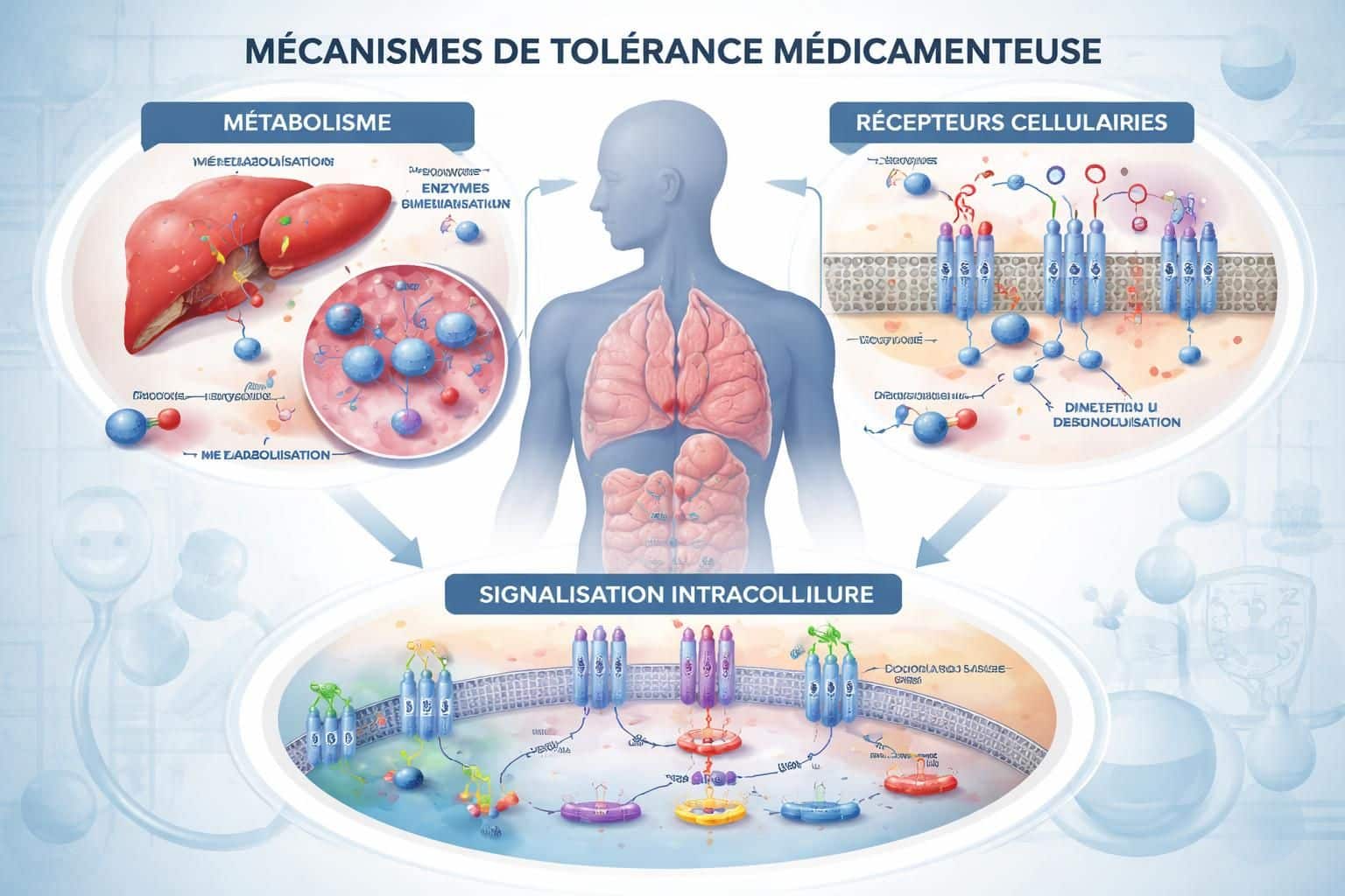 découvrez ce qu'est la tolérance médicamenteuse, comment elle se développe et son impact sur l'efficacité des traitements médicaux.